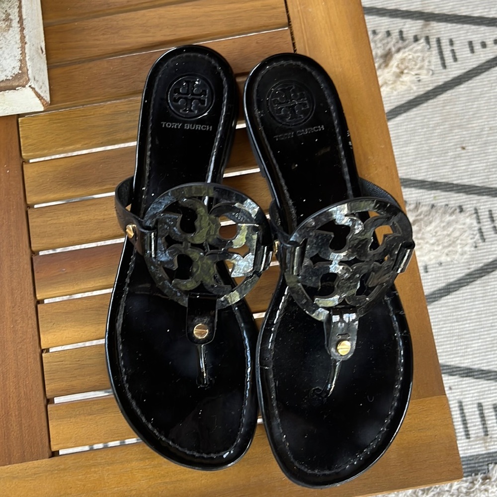 Tory Burch miller sandals black